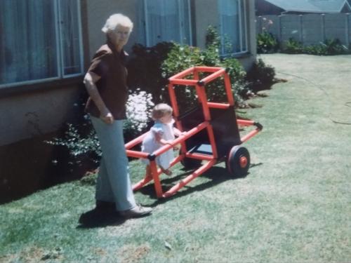 Grandma with her grandchild